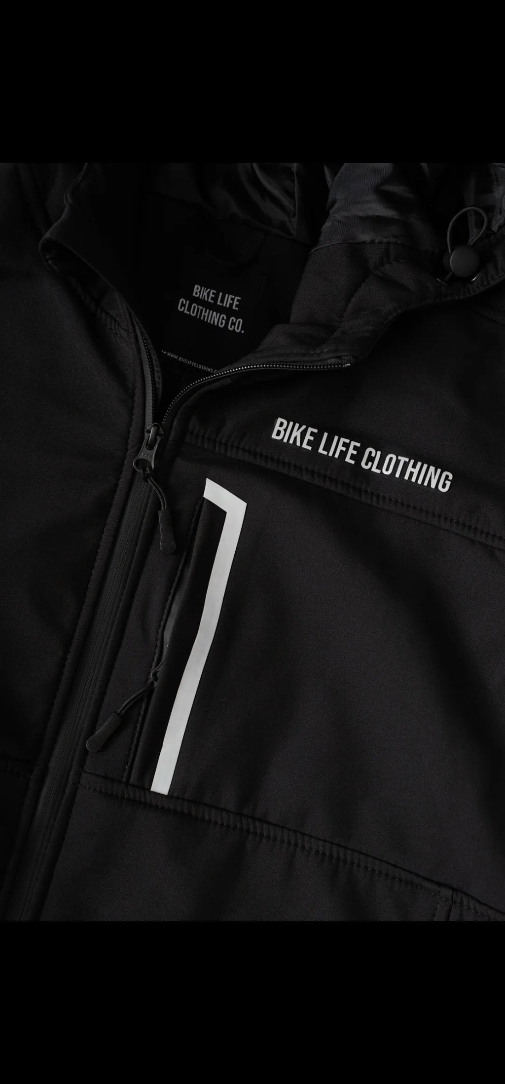 BIKE LIFE CLOTHING HOODED JACKET HOODCLAVA 🥷🥷🥷