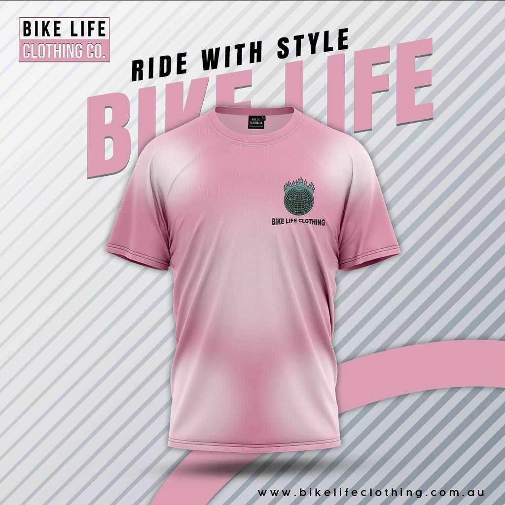 BIKE LIFE "FLAME GLOBE" T-SHIRT 🔥🔥🔥